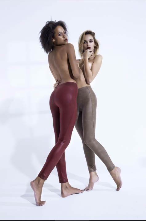 Leggings NOURA Art. 1680 B taupe – Bild 2