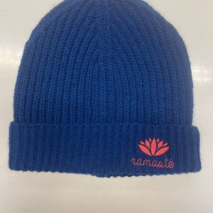 Mütze Namaste - blau Koralle