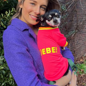 Hundesweater L(i)ebe in Small und Large – pink