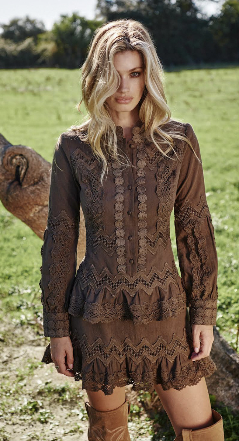 Kleid Vison - brown – Bild 2