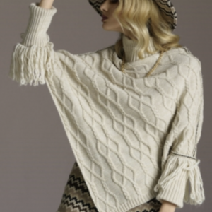 Ponchopullover - Art.4316012 beige