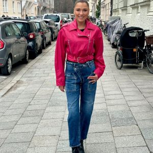 Jeans Cosy Pocket Blue