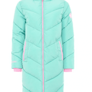 Steppjacke Lang Positive Mind türkise