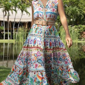 Neela Maxi Dress GF - 75 multi