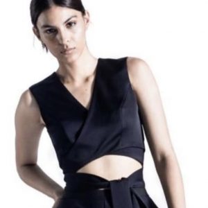 Sandro Ferrone Top schwarz