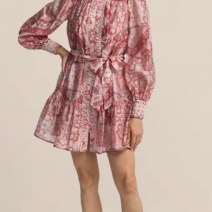 Claire Luise - Blusenkleid mit floralem Print