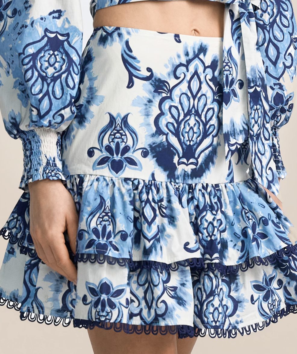 Claire Luise - Floraler Minirock – Bild 2