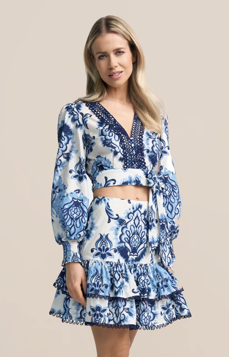 Claire Luise - Floraler Minirock