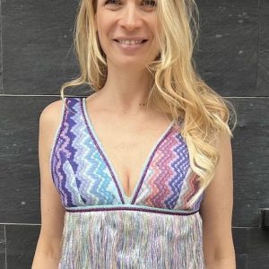 Top kurz mit Franzen multico 4321103