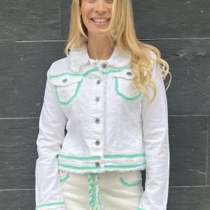 Jeansjacke weiss 4321123 mint