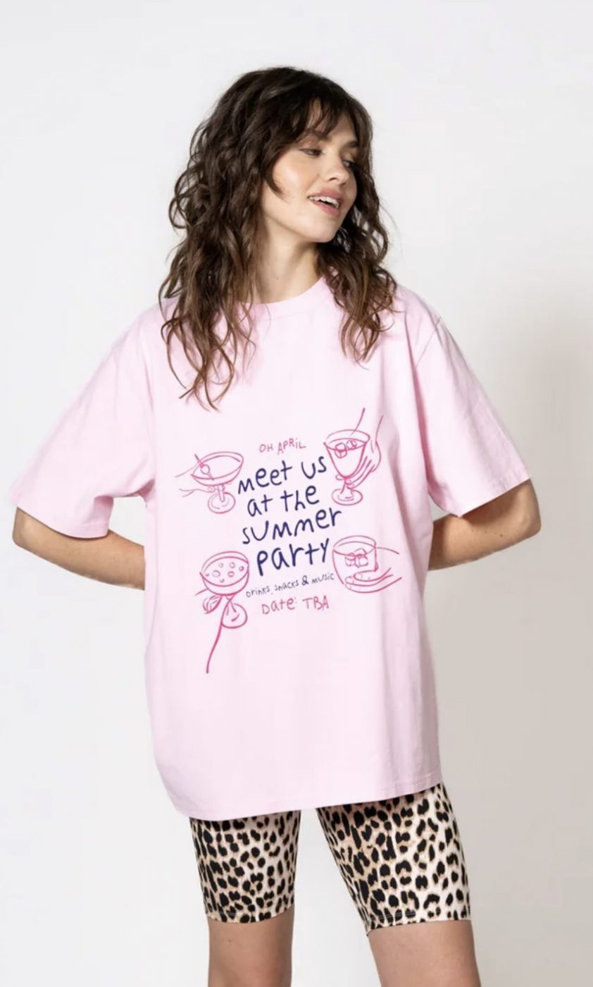 BF T-Sgirt Summer Party Soft Blush