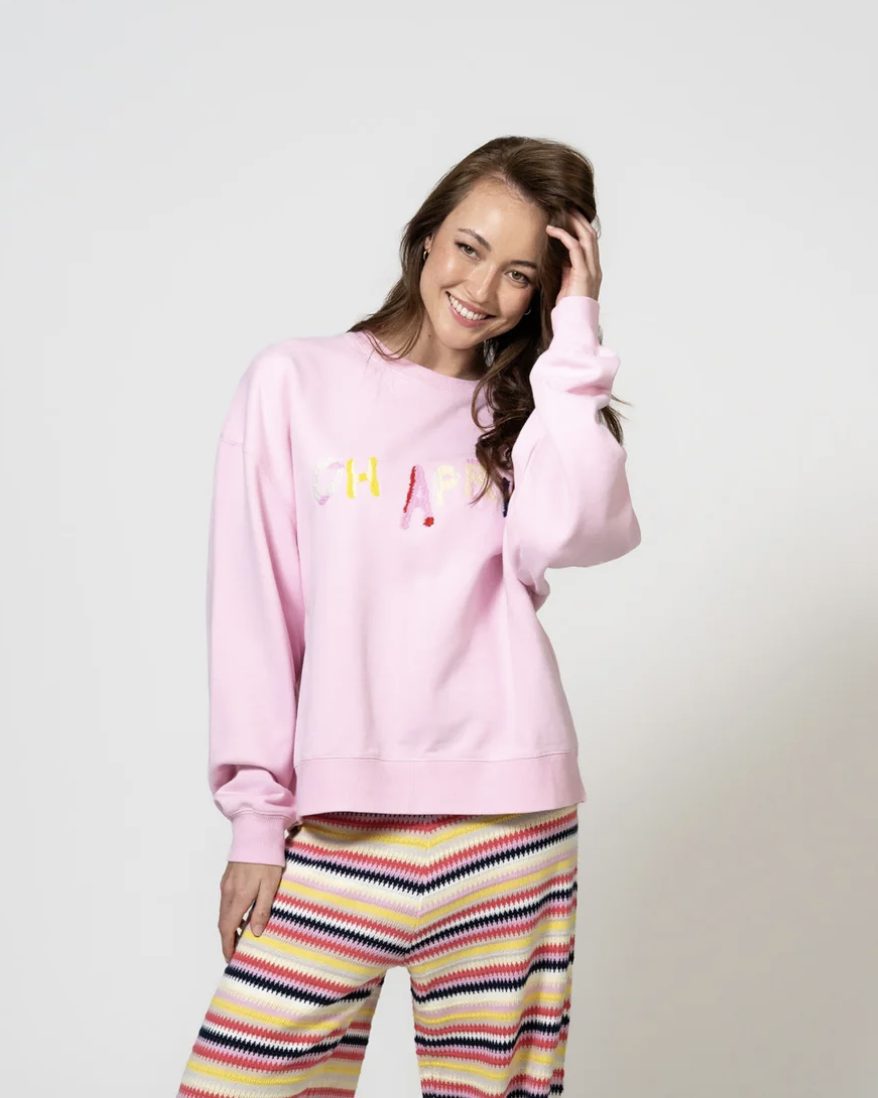 OVERSIZED SWEATER VARIED OH APRIL SOFT BLUSH