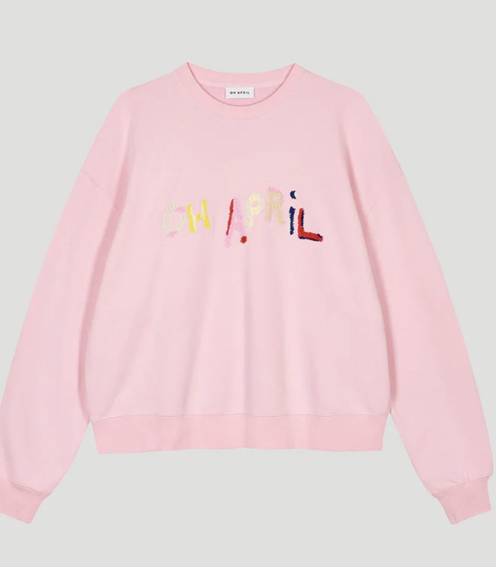 OVERSIZED SWEATER VARIED OH APRIL SOFT BLUSH – Bild 2