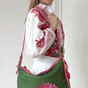 Miss Goodlife Leatherbag - green