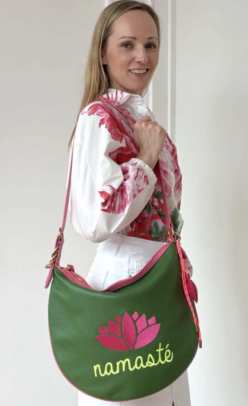 Miss Goodlife Leatherbag - green