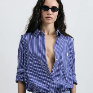 Oh April Hailey Shirt Blue