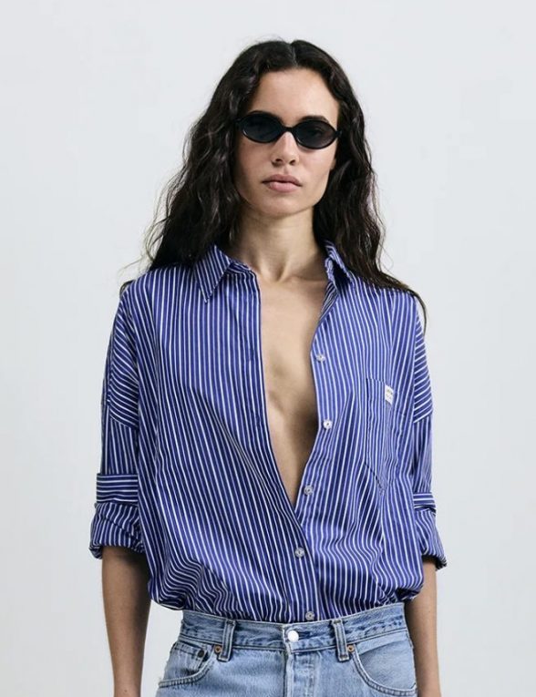 Oh April Hailey Shirt Blue