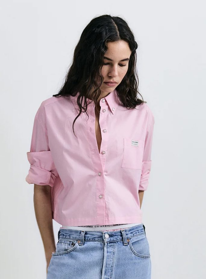 Oh April Pete Shirt rosa