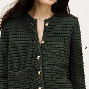 BASH Strickjacke Gaspard grün