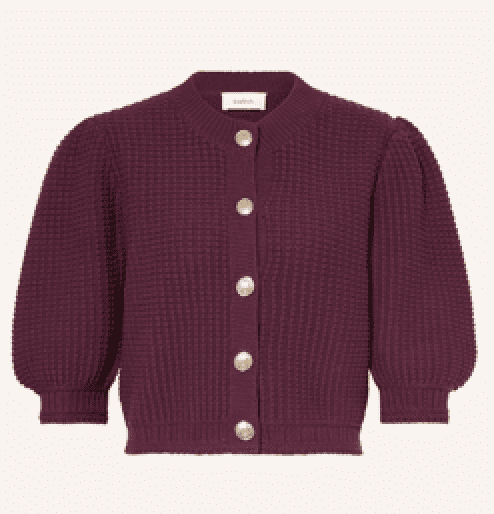 BASH Strickjacke Garance bordeaux – Bild 2