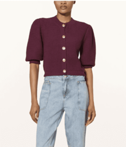 BASH Strickjacke Garance bordeaux