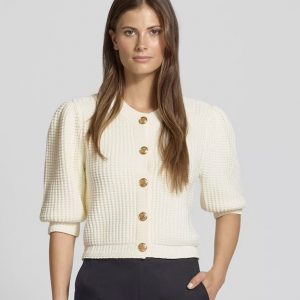 BASH Strickjacke Garance ecru