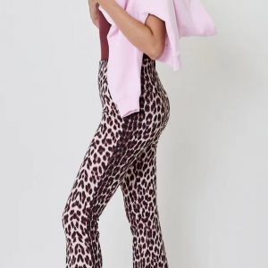 Leggings Oh April Bootcut Leo Cherrywood