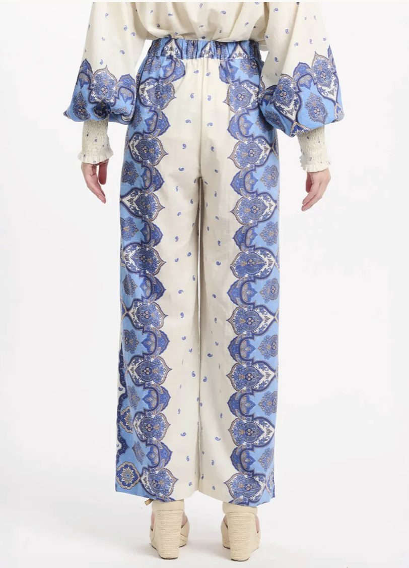 Miss June Tais Hose blau – Bild 3