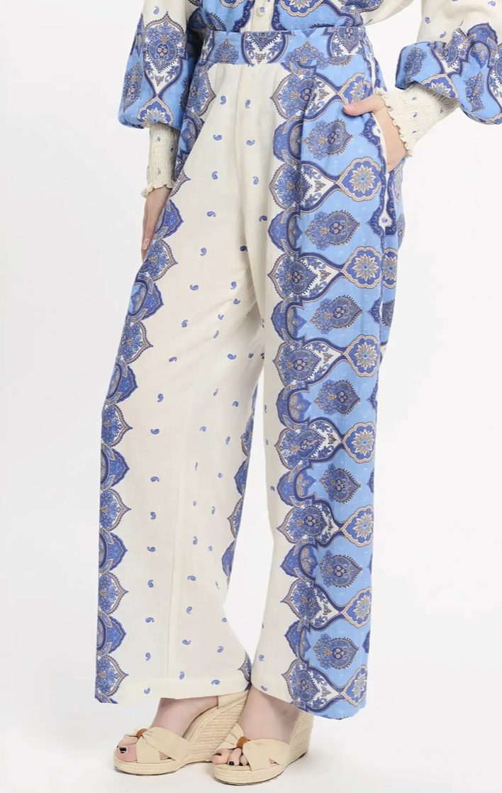 Miss June Tais Hose blau – Bild 2