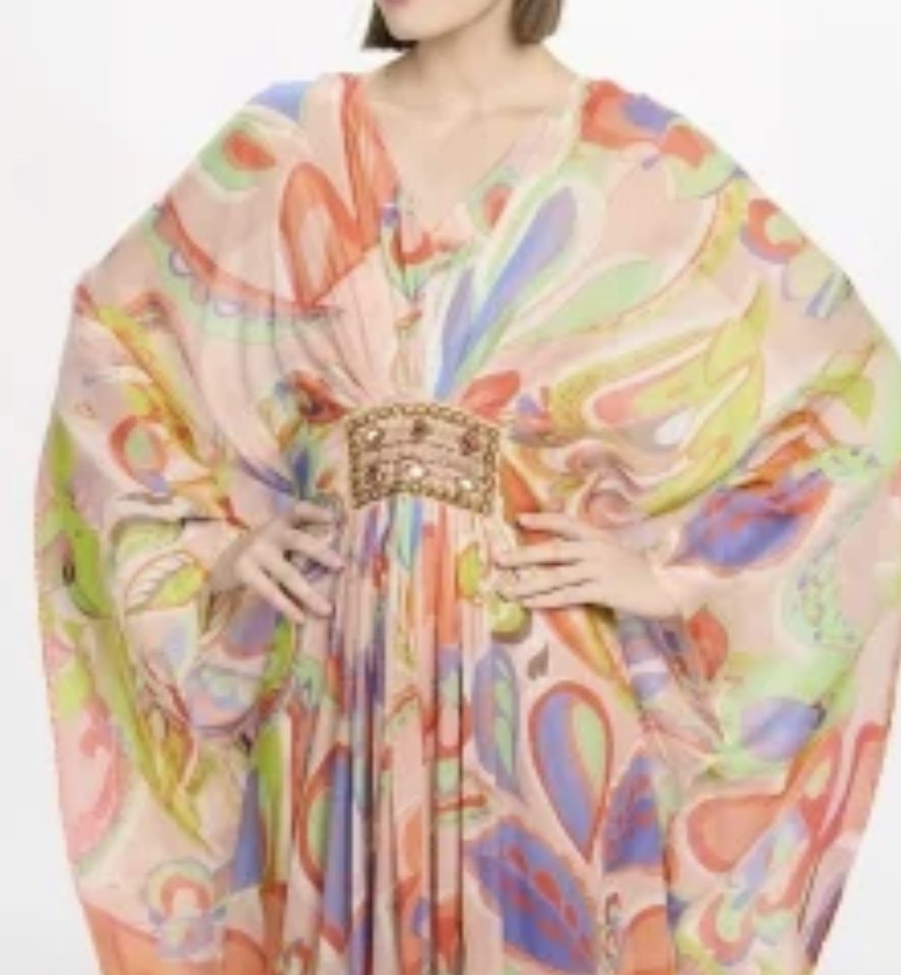 Miss June Kaftan Varda multicolor – Bild 2