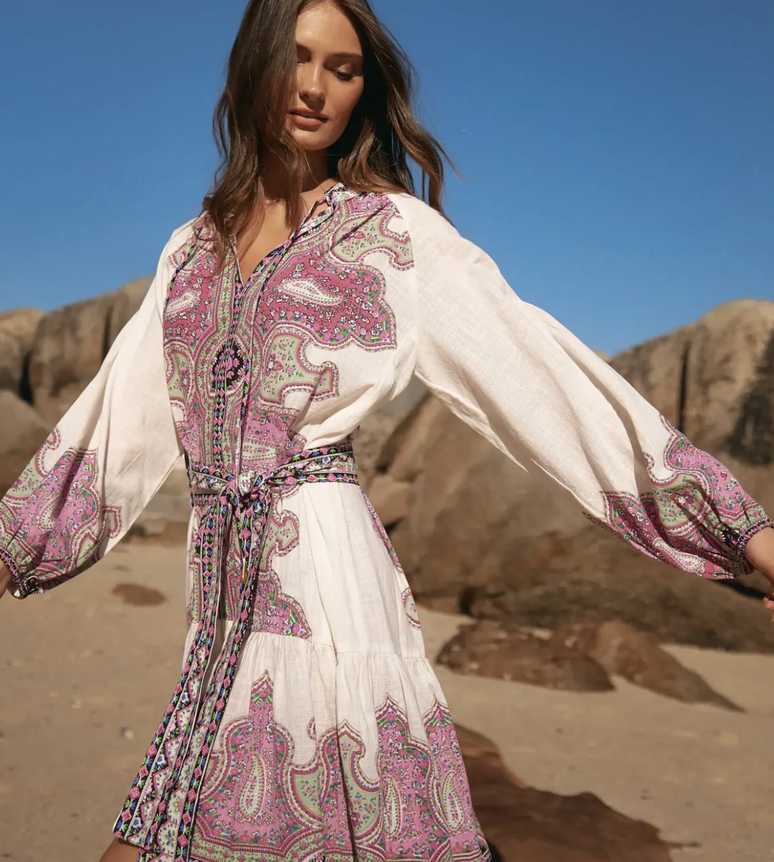 Miss June Isabella Kleid pink