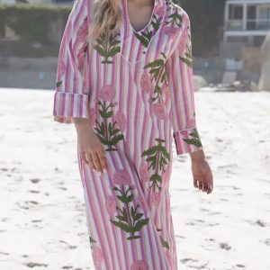 Miss June Maxikleid Charly pink