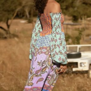 Miss June Maxikleid Stefie multicolor