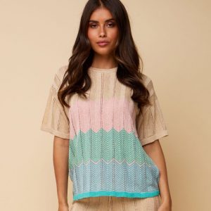 HEYB Dani Shirt beige/rose