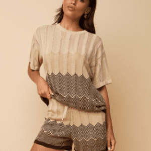 HEYB Dani Short beige/braun