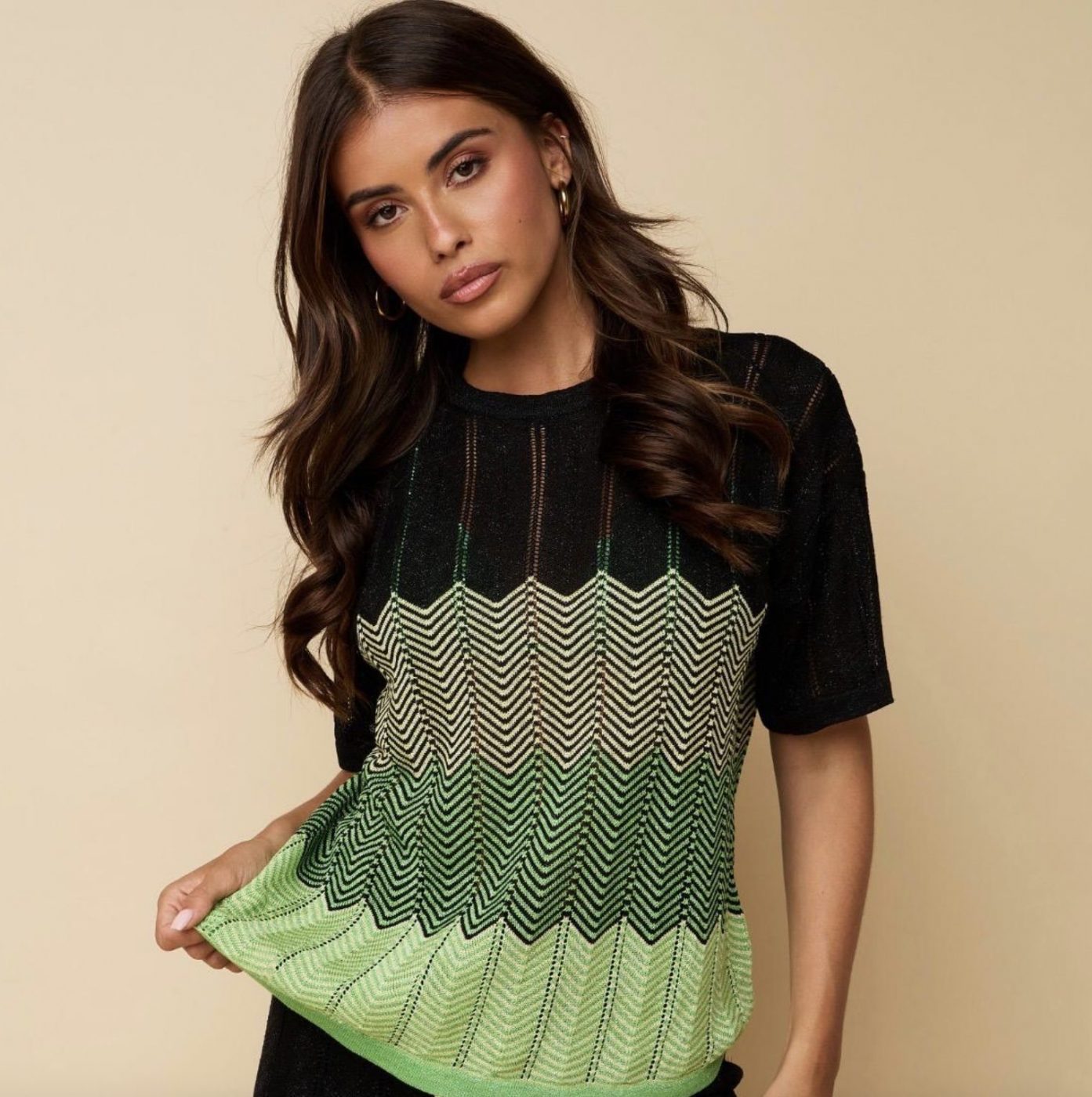 HEYB Dani Shirt grün/schwarz