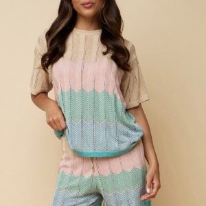 HEYB Dani Short beige/rose