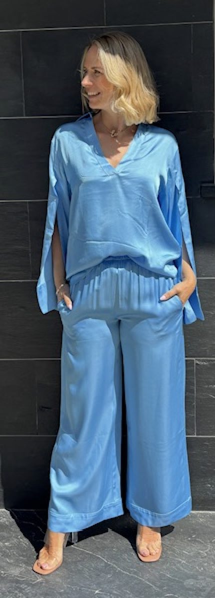 NEMA - Bluse Bria blau