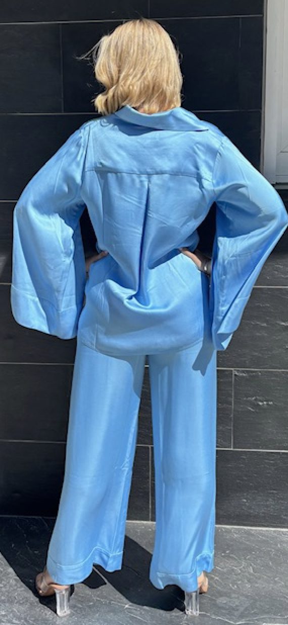 NEMA - Bluse Bria blau – Bild 2